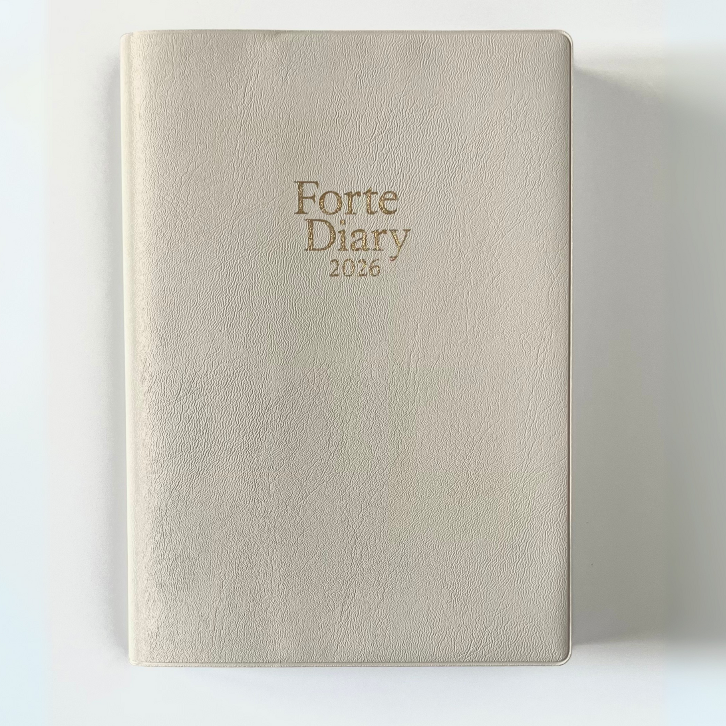 Forte Diary 2026 A5 12月始まり グレー [2025年11月上旬発売予定]