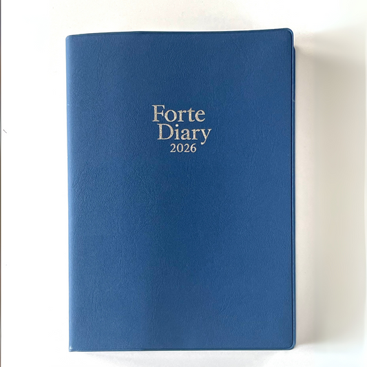 Forte Diary 2026 A5 12月始まり ネイビー [2025年11月上旬発売予定]